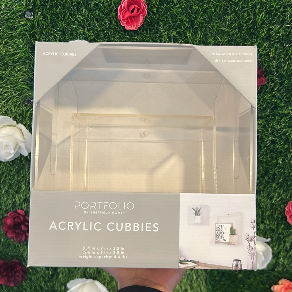 Sheffield Home Clear Acrylic Organizer